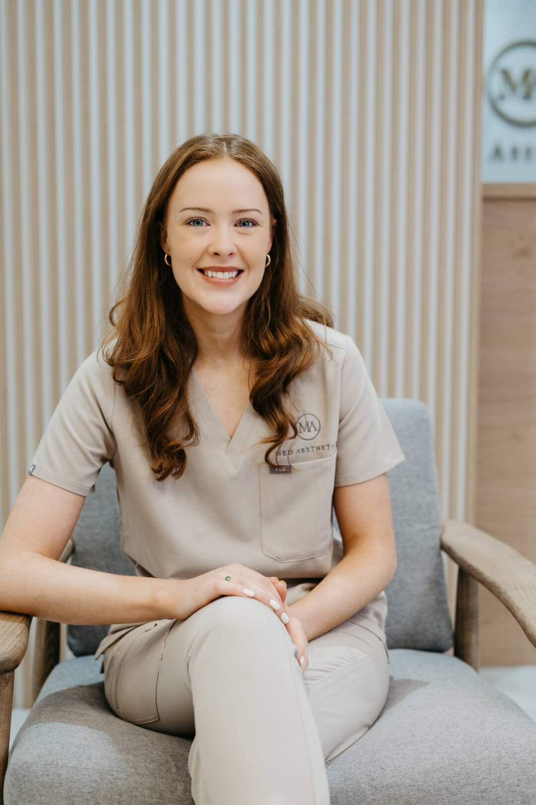Aine, a patient coordinator at MedAesthetics Galway, known for her exceptional organizational skills and dedication to ensuring a seamless patient experience.