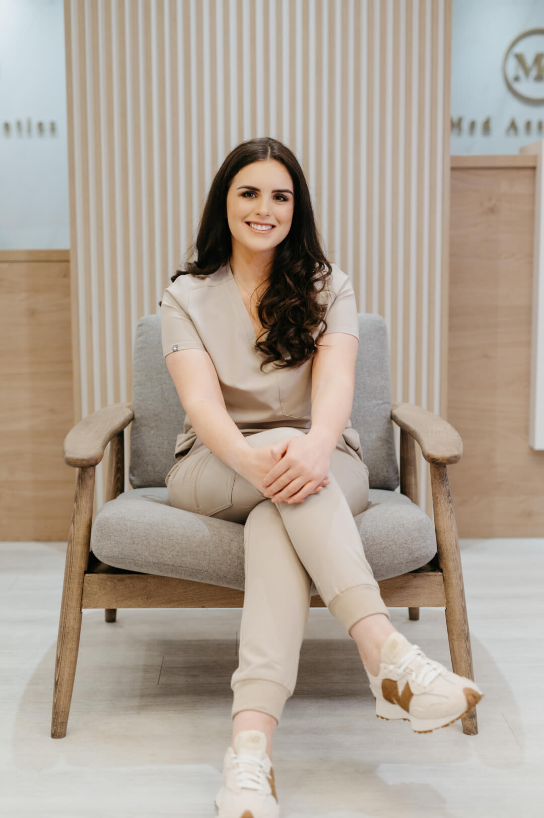 Aisling, the patient coordinator and inventory manager at MedAesthetics Galway, ensuring top-quality service and up-to-date stock for every client.