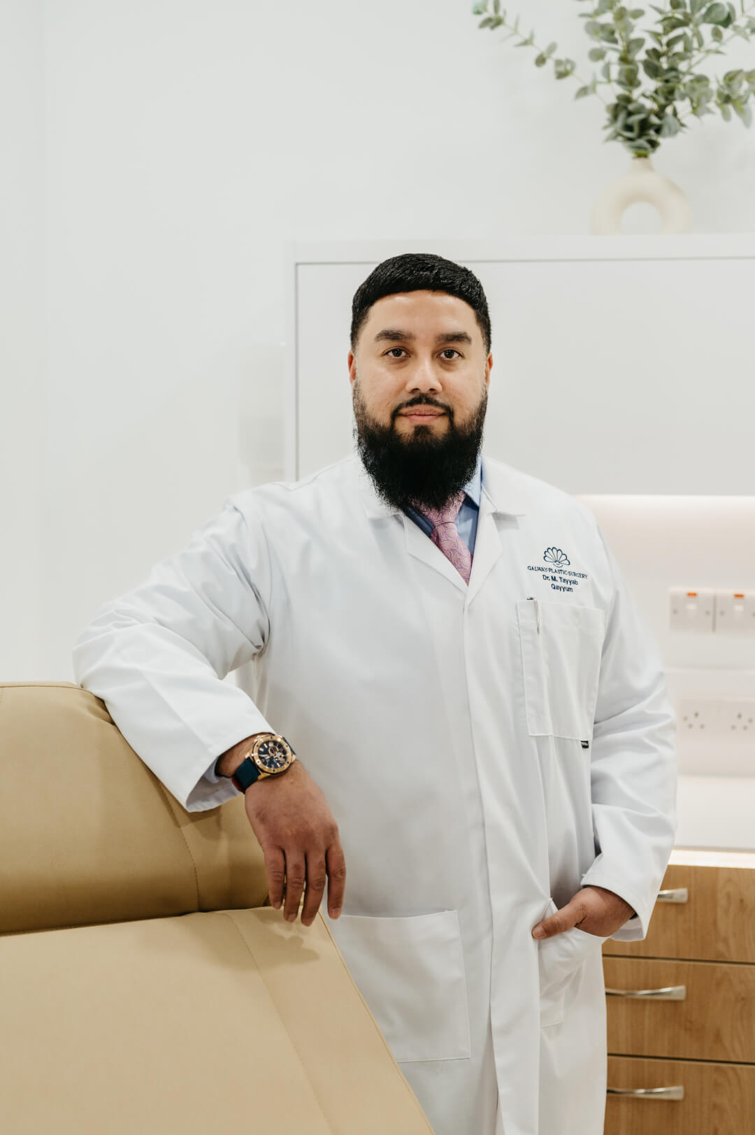 Mr. Tayyab Qayyum, an experienced aesthetic practitioner at MedAesthetics Galway, known for his expertise in advanced cosmetic procedures and commitment to patient satisfaction.